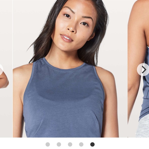 Lululemon All Tied Up Tank🍋🍋-Moody blues - Picture 5 of 11